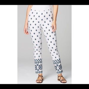 J. Jill cotton stretch slim leg pants size 18 plus